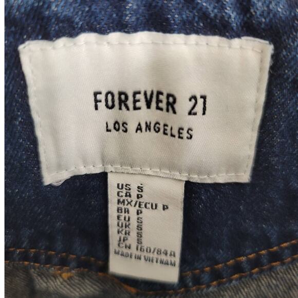 Forever 21 Adorable Denim Skirtall Size Small - Picture 5 of 6
